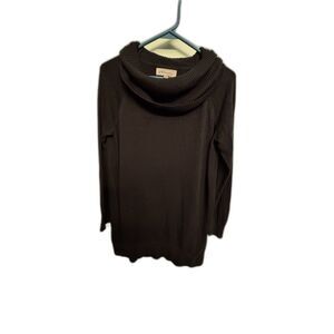 Philosophy Republic Clothing Black Cowl Neck Sweater M